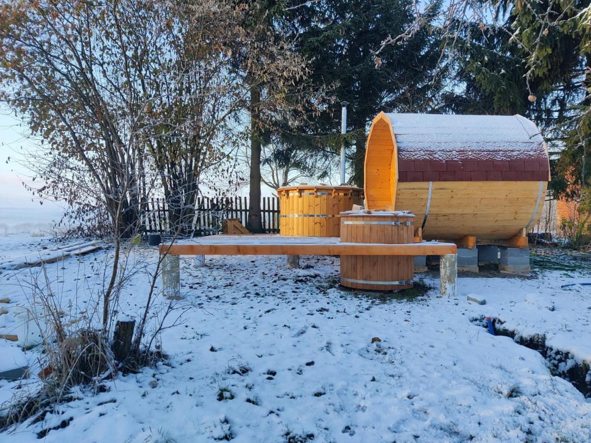 Osada Karszewo, Sauna Bania, Ryby Exterior foto