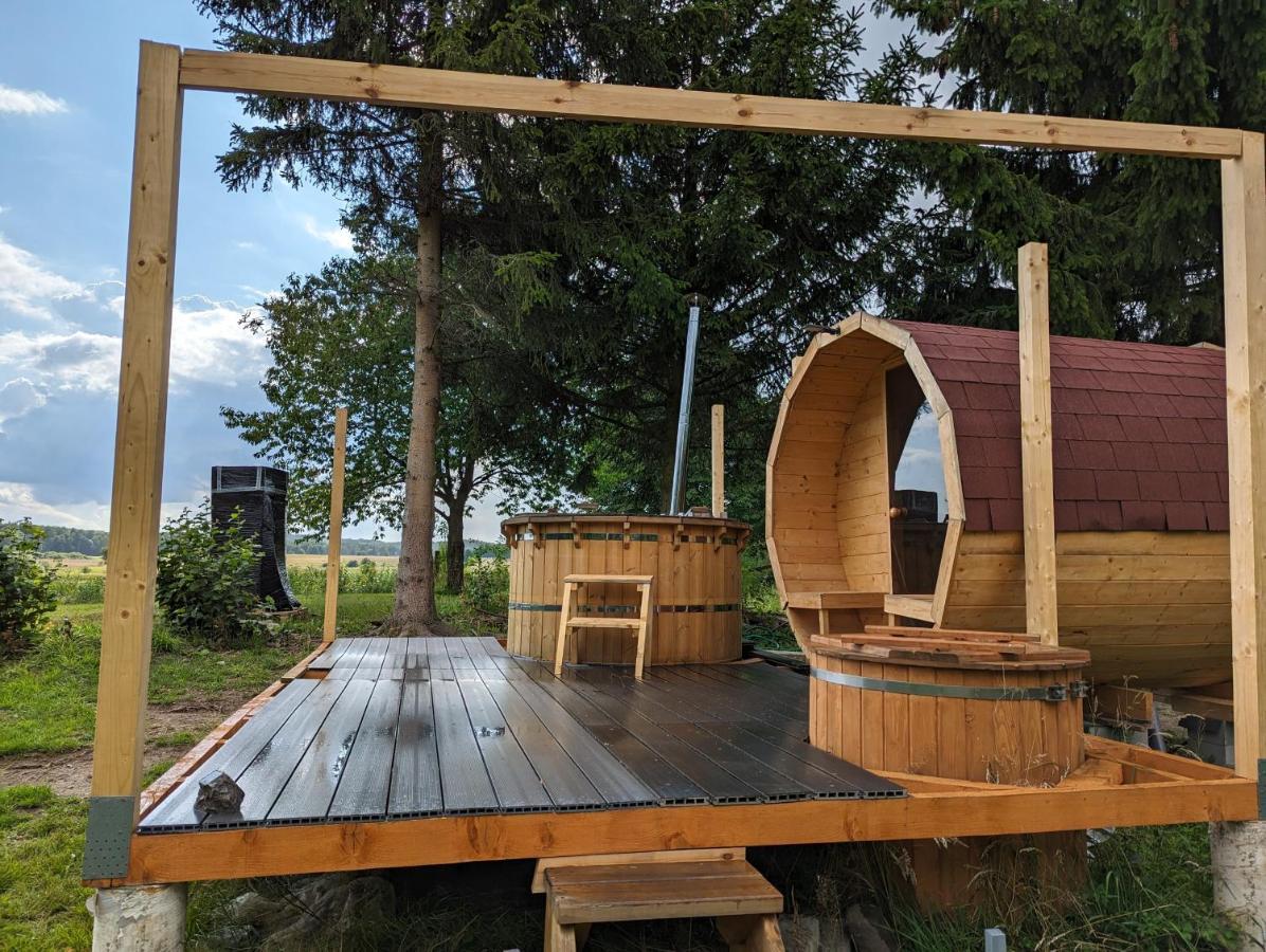 Osada Karszewo, Sauna Bania, Ryby Exterior foto