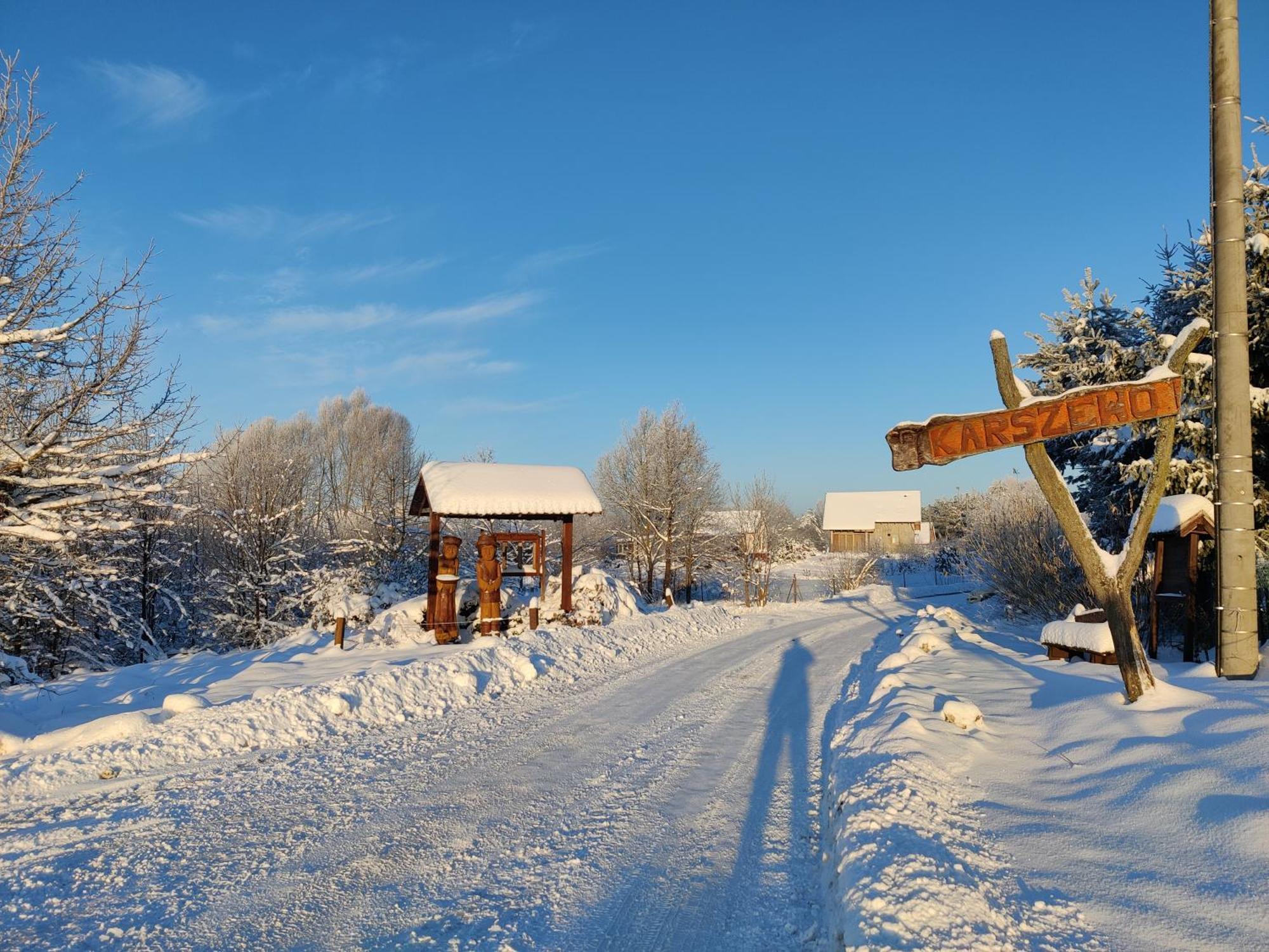 Osada Karszewo, Sauna Bania, Ryby Exterior foto